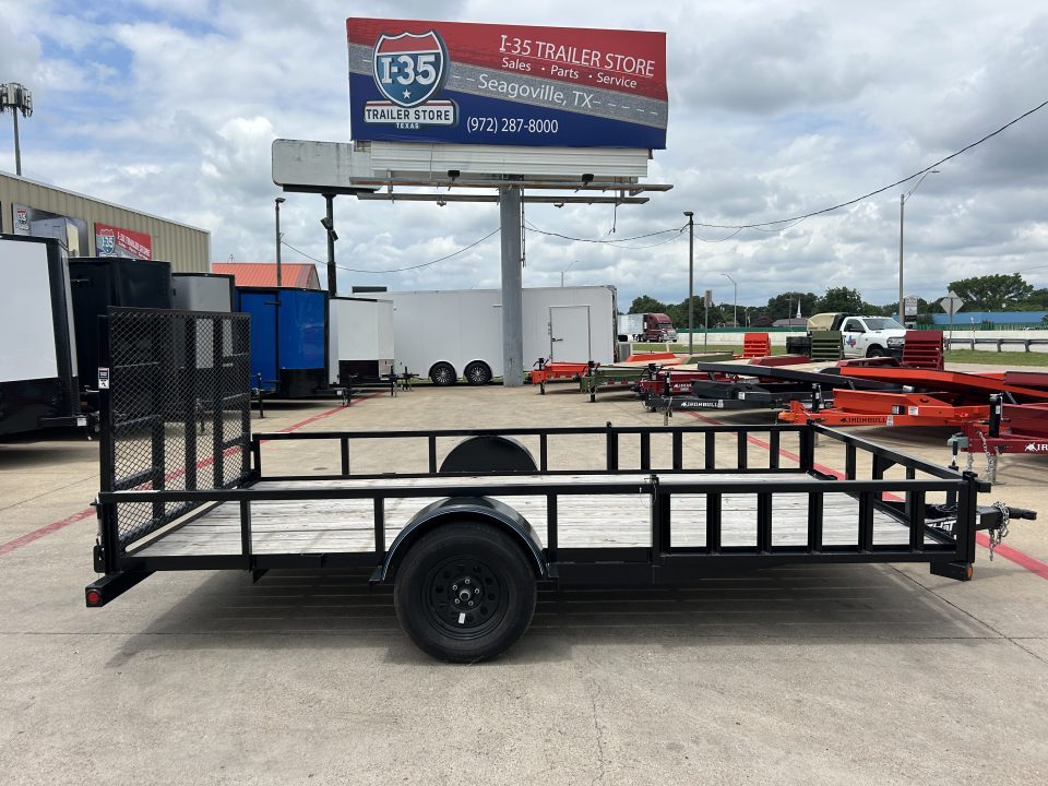 New 2025 Top Hat Trailers 83x14 QH Utility Trailer