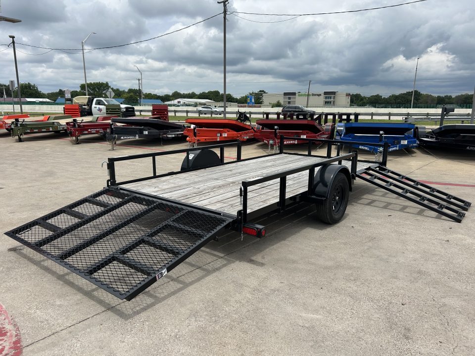 New 2025 Top Hat Trailers 83x14 QH Utility Trailer