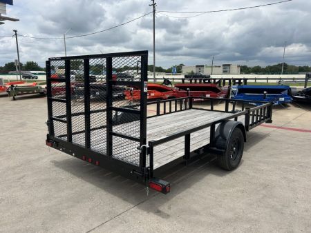 New 2025 Top Hat Trailers 83x14 QH Utility Trailer