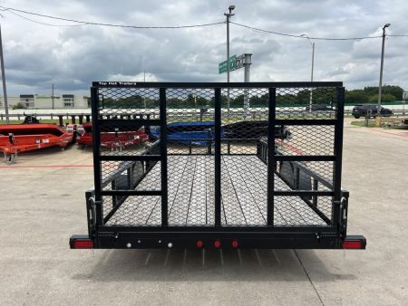 New 2025 Top Hat Trailers 83x14 QH Utility Trailer