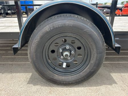 New 2025 Top Hat Trailers 83x14 QH Utility Trailer