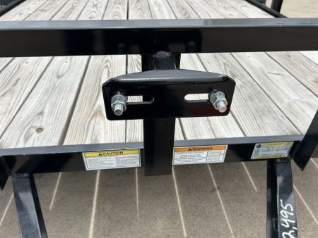 New 2025 Top Hat Trailers 83x14 QH Utility Trailer