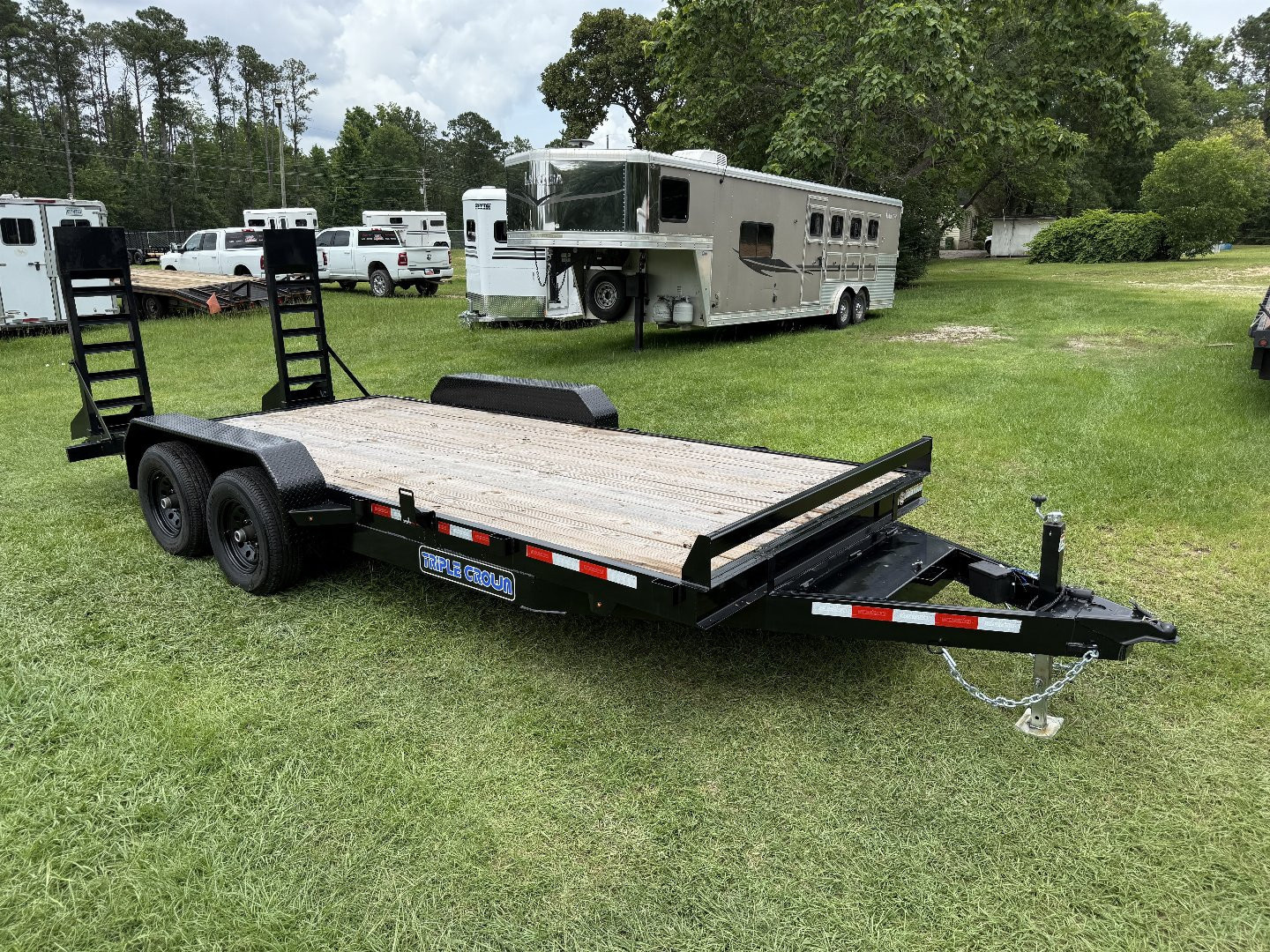 2026 7×18 Equipment Flatbed Trailer