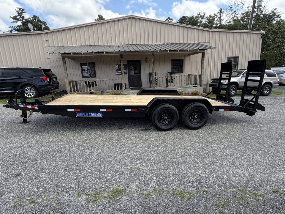 2027 7×20 Dovetail Trailer