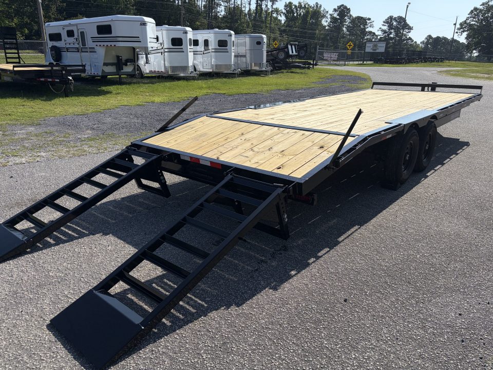 2027 8×24 Equipment Flatbed Trailer photo 8