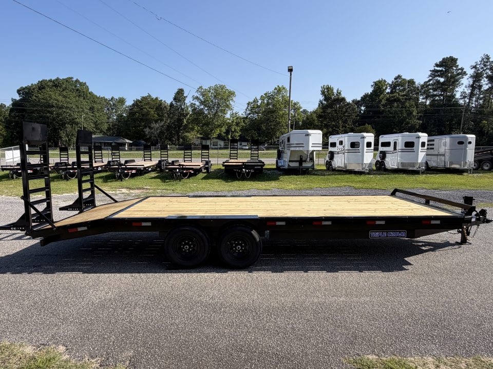 2027 8×24 Equipment Flatbed Trailer