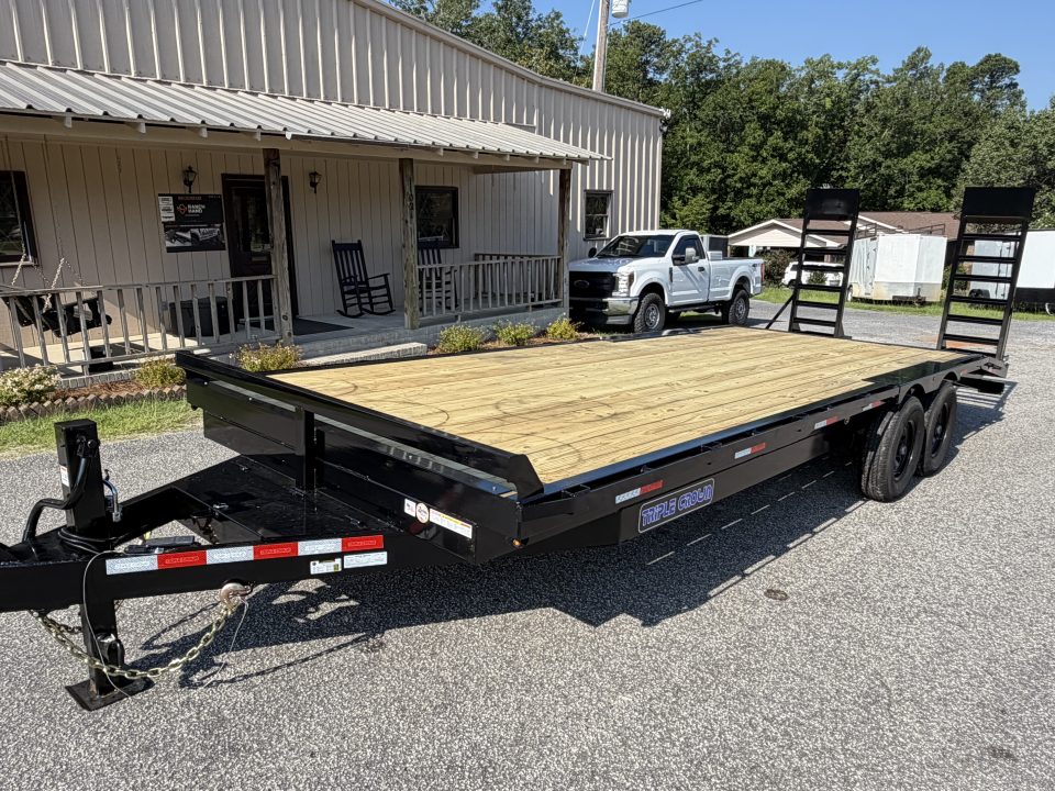 2027 8×24 Equipment Flatbed Trailer photo 5