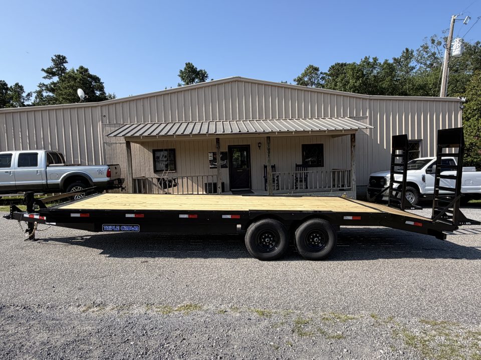 2027 8×24 Equipment Flatbed Trailer photo 3