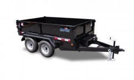 New 2024 Hawke Trailers 7X12TA 12K Low Profile Dump Trailer