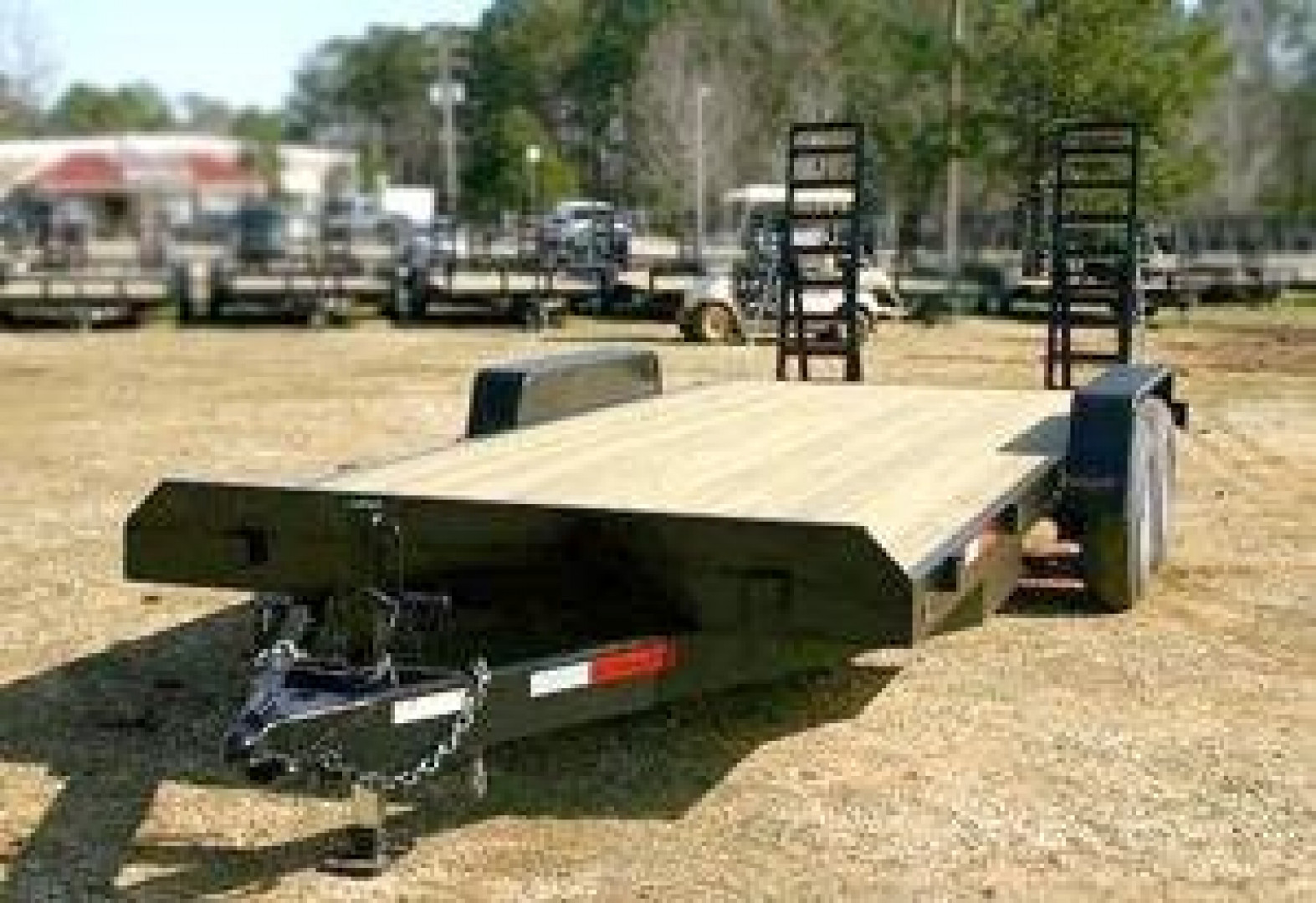 New 2024 Caliber Trailer Mfg 7X24TA 14K Equipment Trailer
