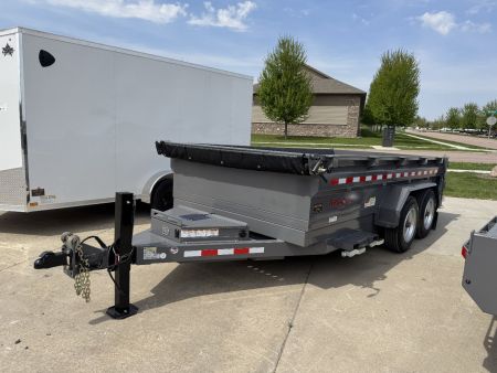 New 2025 Midsota HV-14 17.6k Dump Trailer