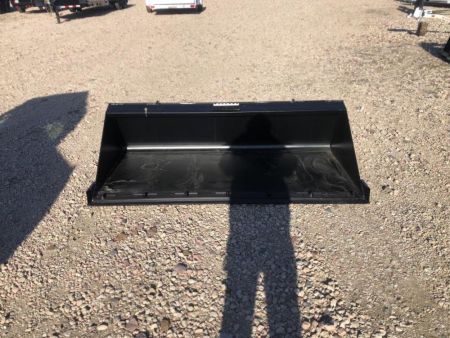 New 2025 Jenkins Iron & Steel 78" Skid Steer Dirt Bucket Attachment