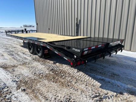 New 2025 PJ Trailers 24 Low Profile F8 Deckover Trailer