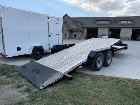 New 2024 H&H Trailers 22' HBTE82184-BP-176 Tilt Trailer