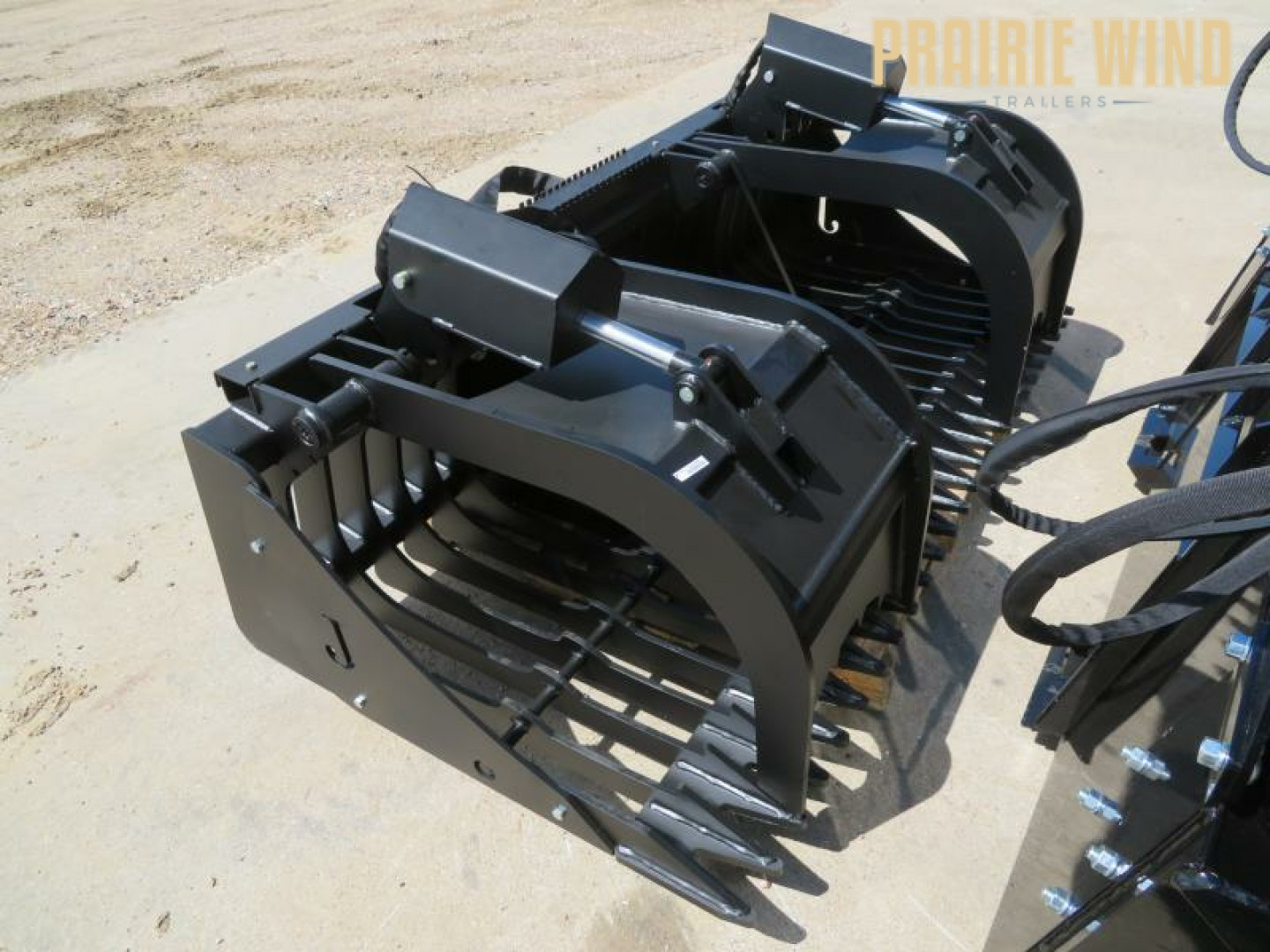 New 2026 Jenkins Iron and Steel 84 Skid Steer Grapple Rock Bucket