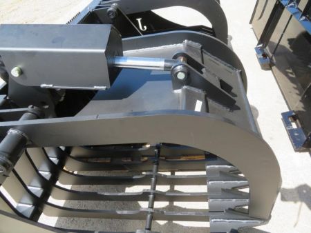 New 2026 Jenkins Iron and Steel 84 Skid Steer Grapple Rock Bucket