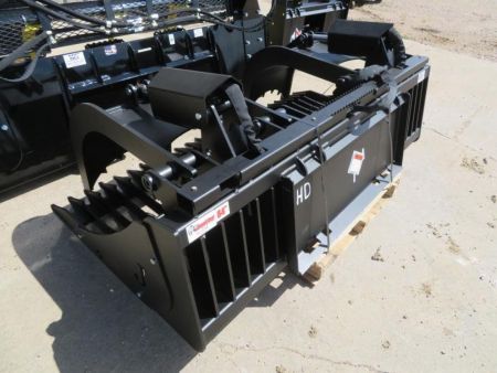 New 2026 Jenkins Iron and Steel 84 Skid Steer Grapple Rock Bucket