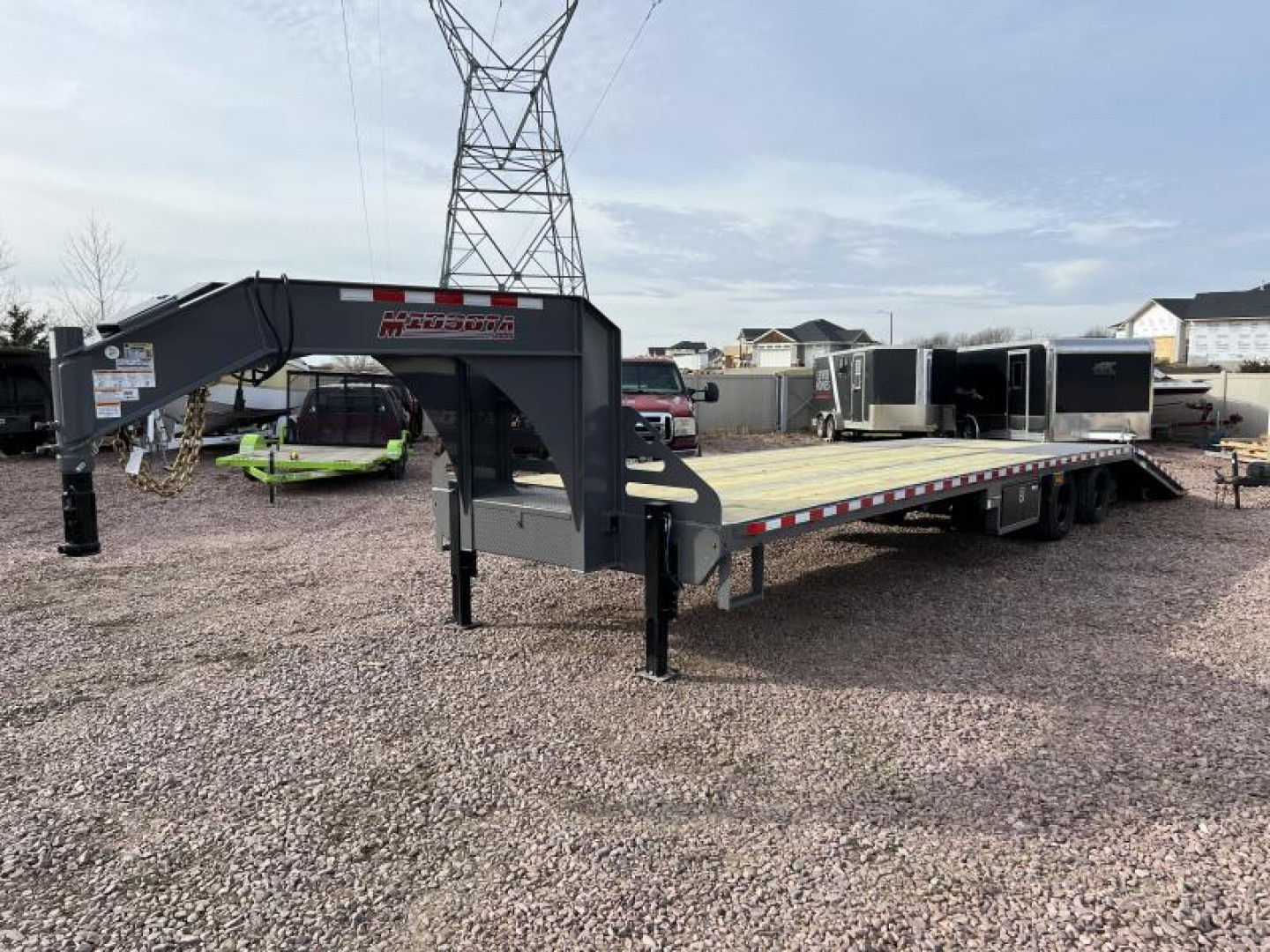 New 2024 Midsota FB36GN-HB 25.9k Flatbed Trailer