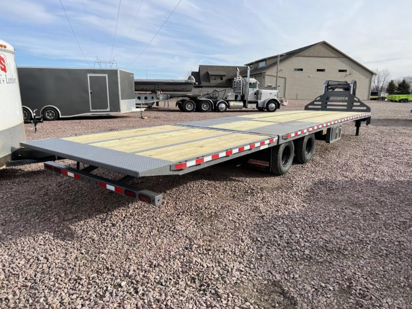 New 2024 Midsota FB36GN-HB 25.9k Flatbed Trailer