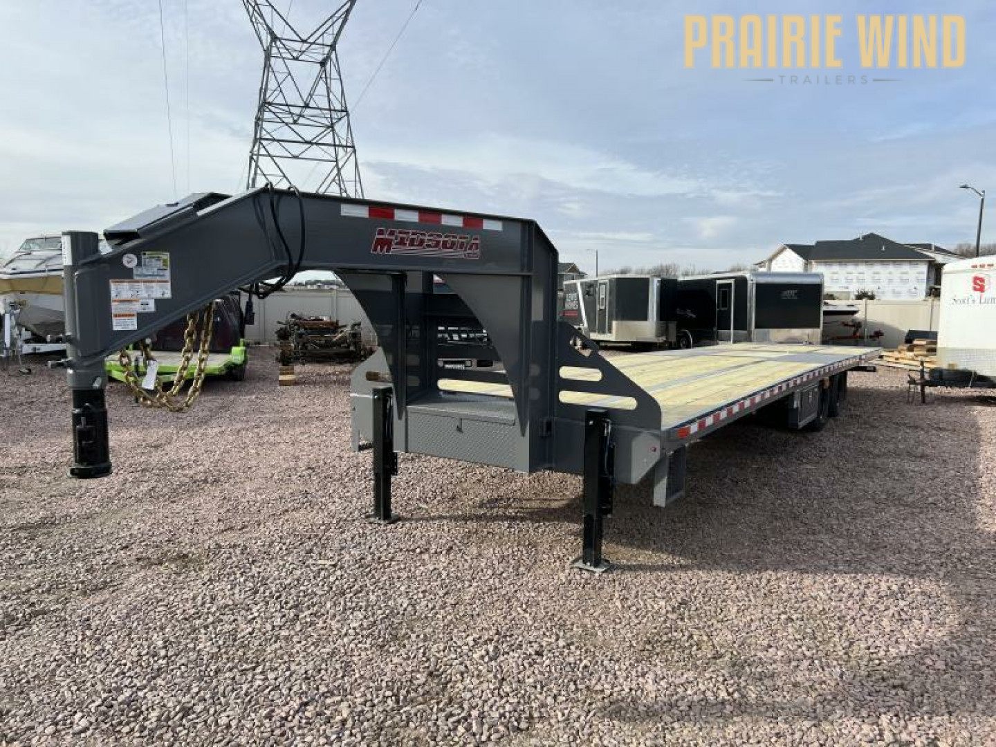 New 2024 Midsota FB36GN-HB 25.9k Flatbed Trailer