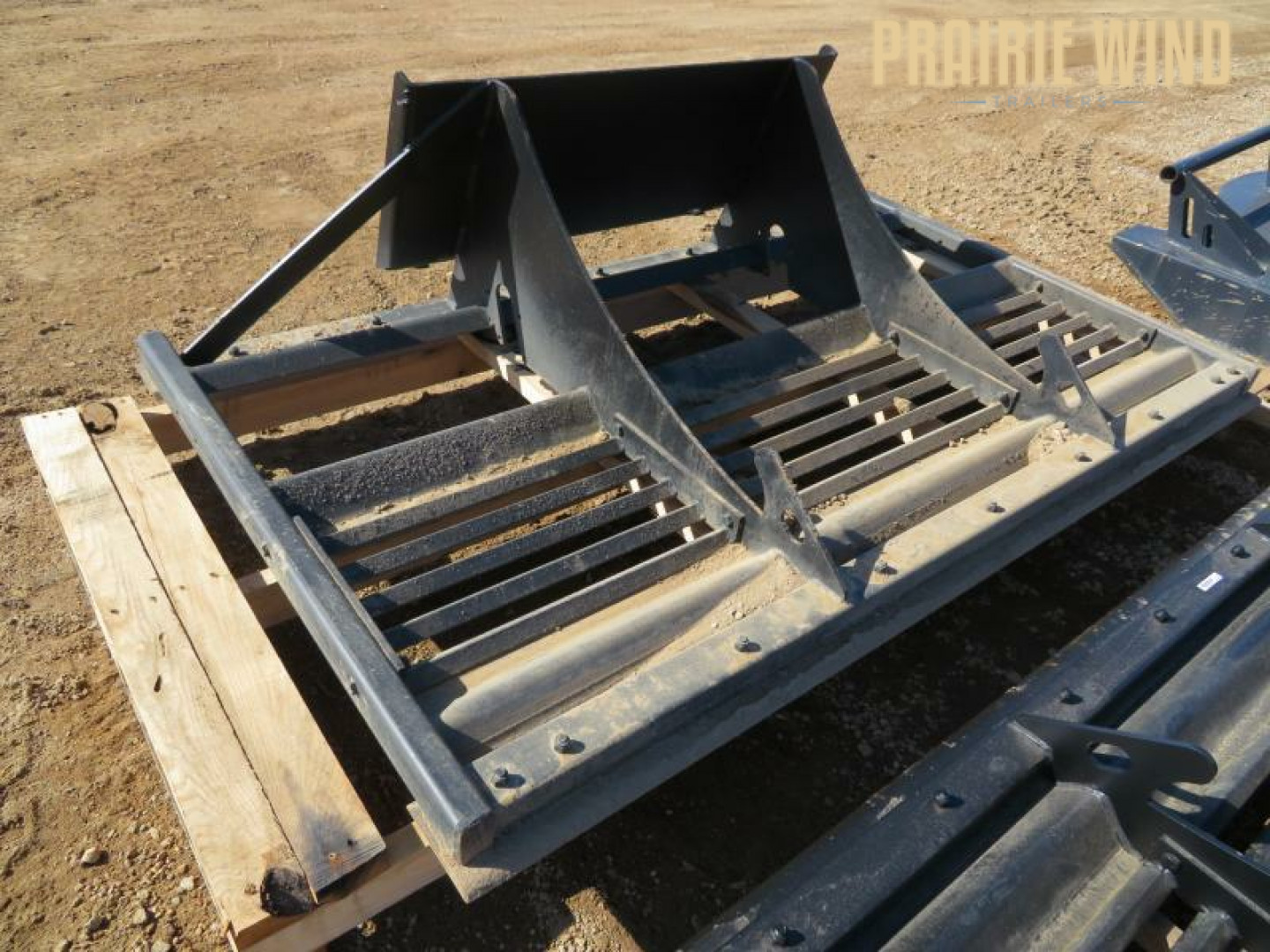 New 2024 Jenkins Iron and Steel 84" Used Skid Steer Land Leveler Planer Attachment