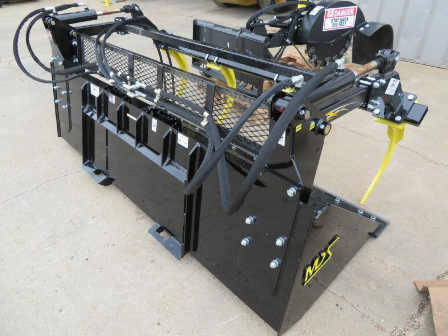 New 2026 MDS 96 HV Grapple Bucket Skid Steer Attachment