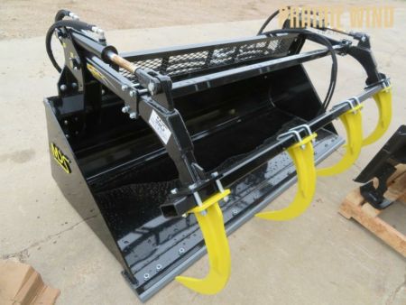 New 2026 MDS 96 HV Grapple Bucket Skid Steer Attachment