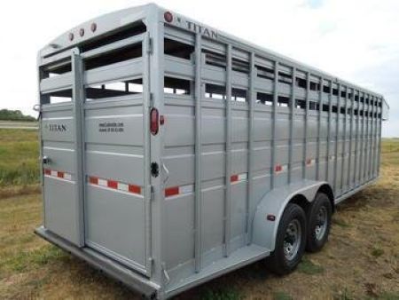 New 2026 Titan Trailer 24 Stock / Stock Combo Trailer