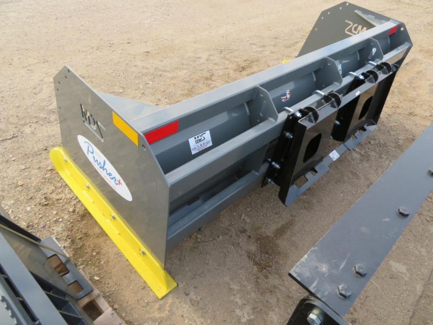 New 2026 MDS 96" Skid Steer Snow Pusher Attachment
