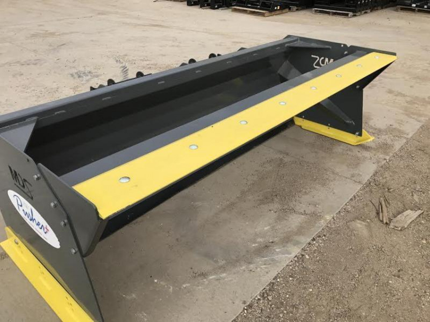 New 2026 MDS 96" Skid Steer Snow Pusher Attachment