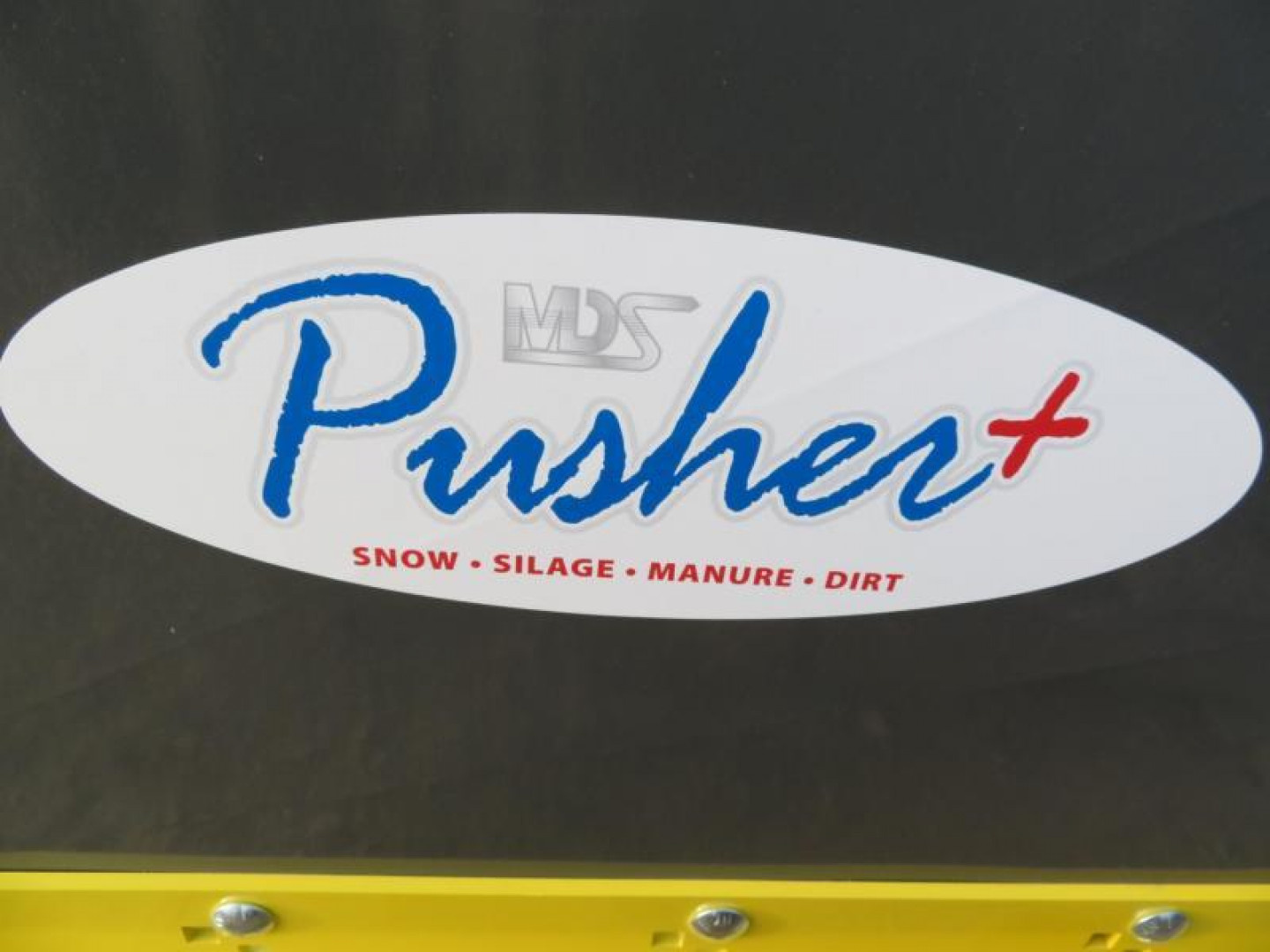 New 2026 MDS 96" Skid Steer Snow Pusher Attachment