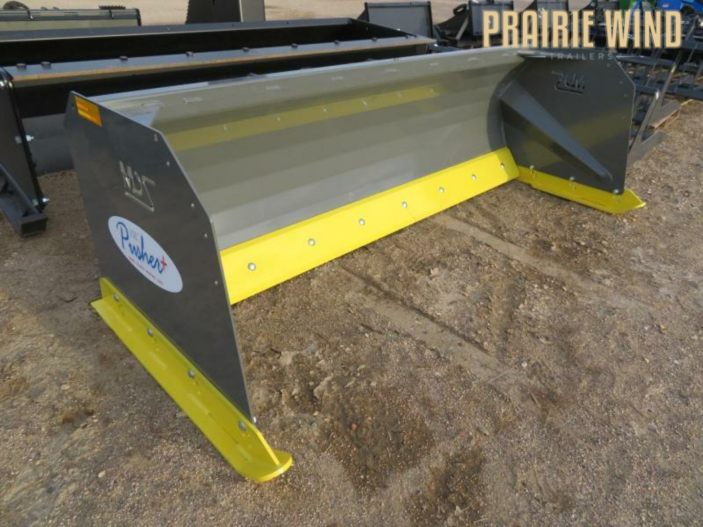 New 2026 MDS 96" Skid Steer Snow Pusher Attachment