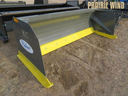 New 2026 MDS 96  Skid Steer Snow Pusher Attachment