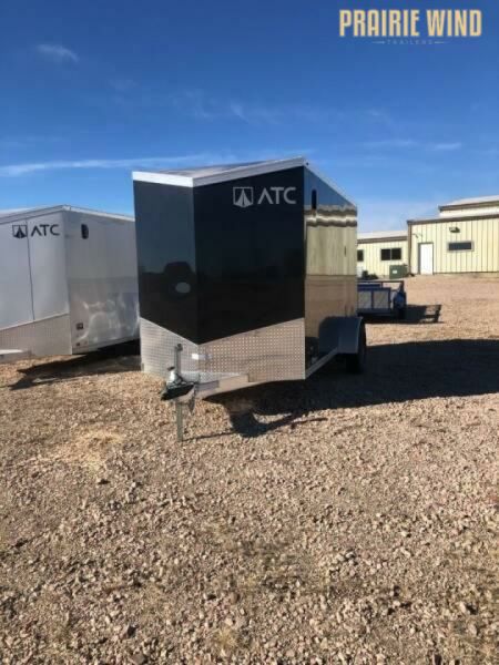 New 2022 ATC 6 x 12 Aluminum Cargo / Enclosed Trailer