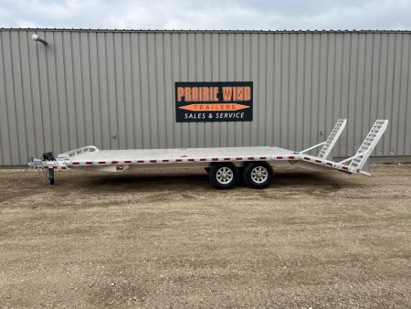 New 2024 Aluma 24' Aluminum 14K Equipment Trailer