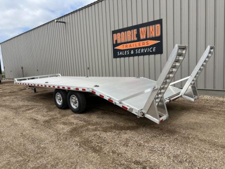 New 2024 Aluma 24' Aluminum 14K Equipment Trailer