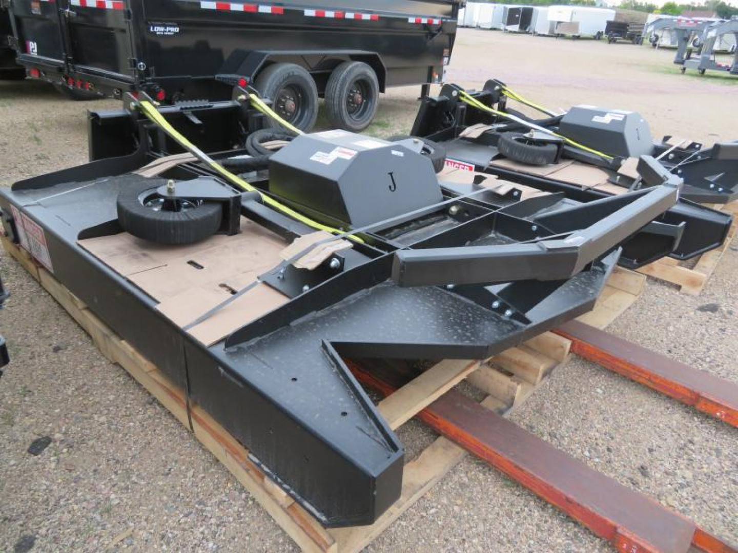 New 2026 Jenkins Iron and Steel 84" Skid Steer Brush Mower Attachment