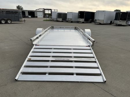 New 2026 H&H Aluminum 78"x14' 3k Utility Trailer