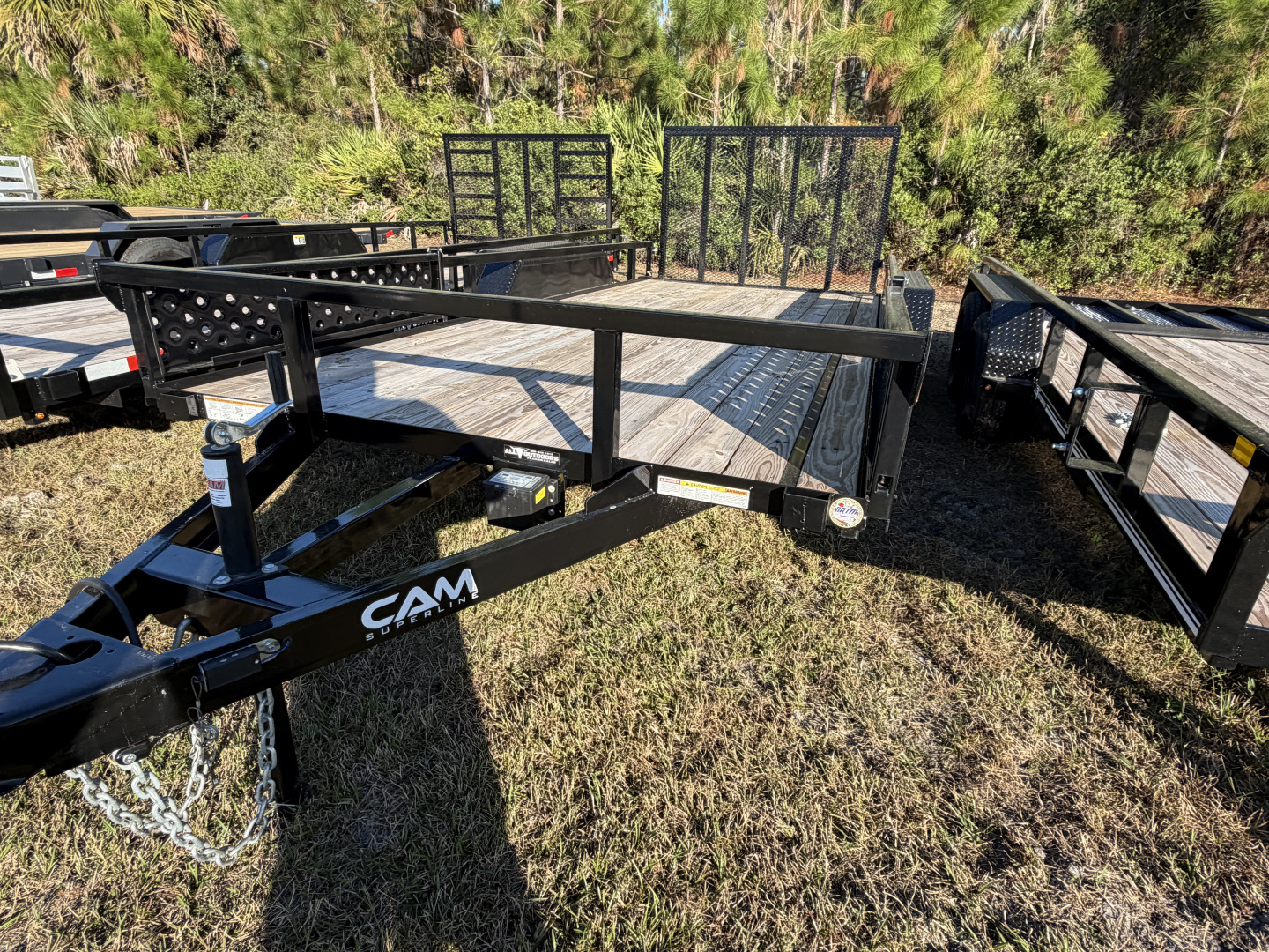 New 2025 Cam Superline 7X16 7K ATV Trailer