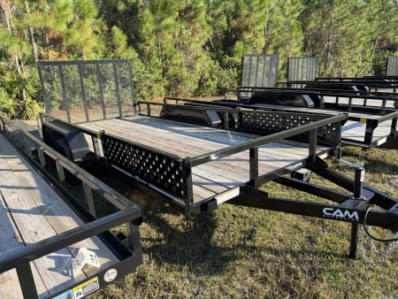 New 2025 Cam Superline 7X16 7K ATV Trailer