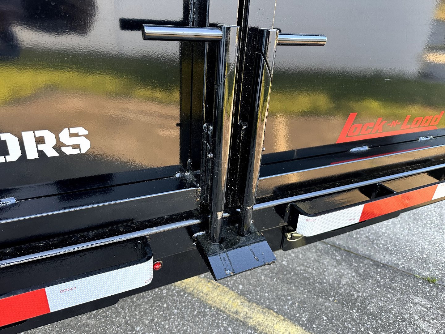 New 2025 Caliber Trailer Mfg 7x14 - 14K High Side Dump Trailer