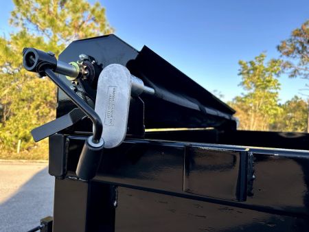 New 2025 Caliber Trailer Mfg 7x14 - 14K High Side Dump Trailer