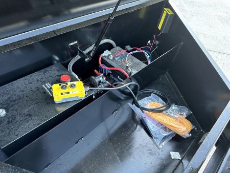 New 2025 Caliber Trailer Mfg 7x14 - 14K High Side Dump Trailer