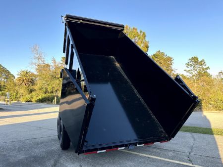 New 2025 Caliber Trailer Mfg 7x14 - 14K High Side Dump Trailer