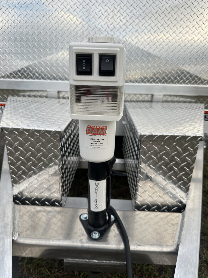 New 2025 H&H Trailers 10K 82X22 Car Hauler Aluminum Electric Tilt Speed Loader
