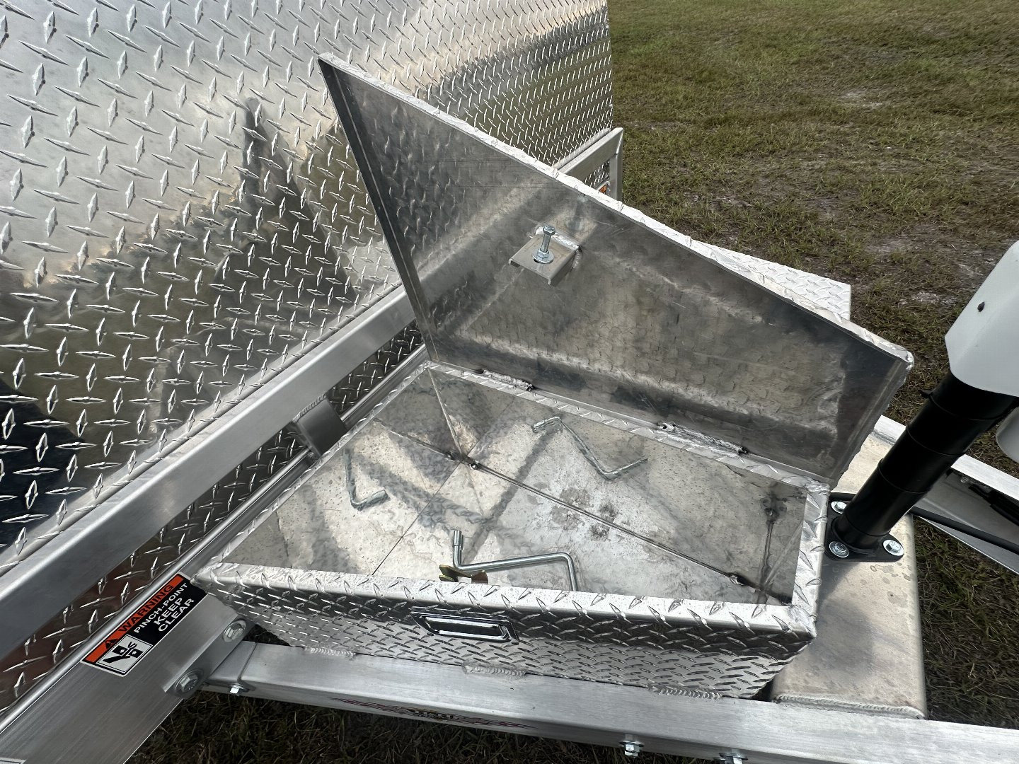 New 2025 H&H Trailers 10K 82X22 Car Hauler Aluminum Electric Tilt Speed Loader