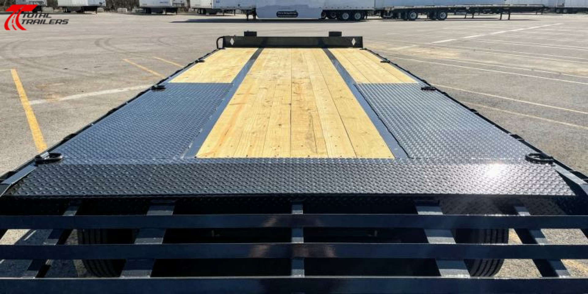9×25 Equipment Flatbed Trailer photo 6