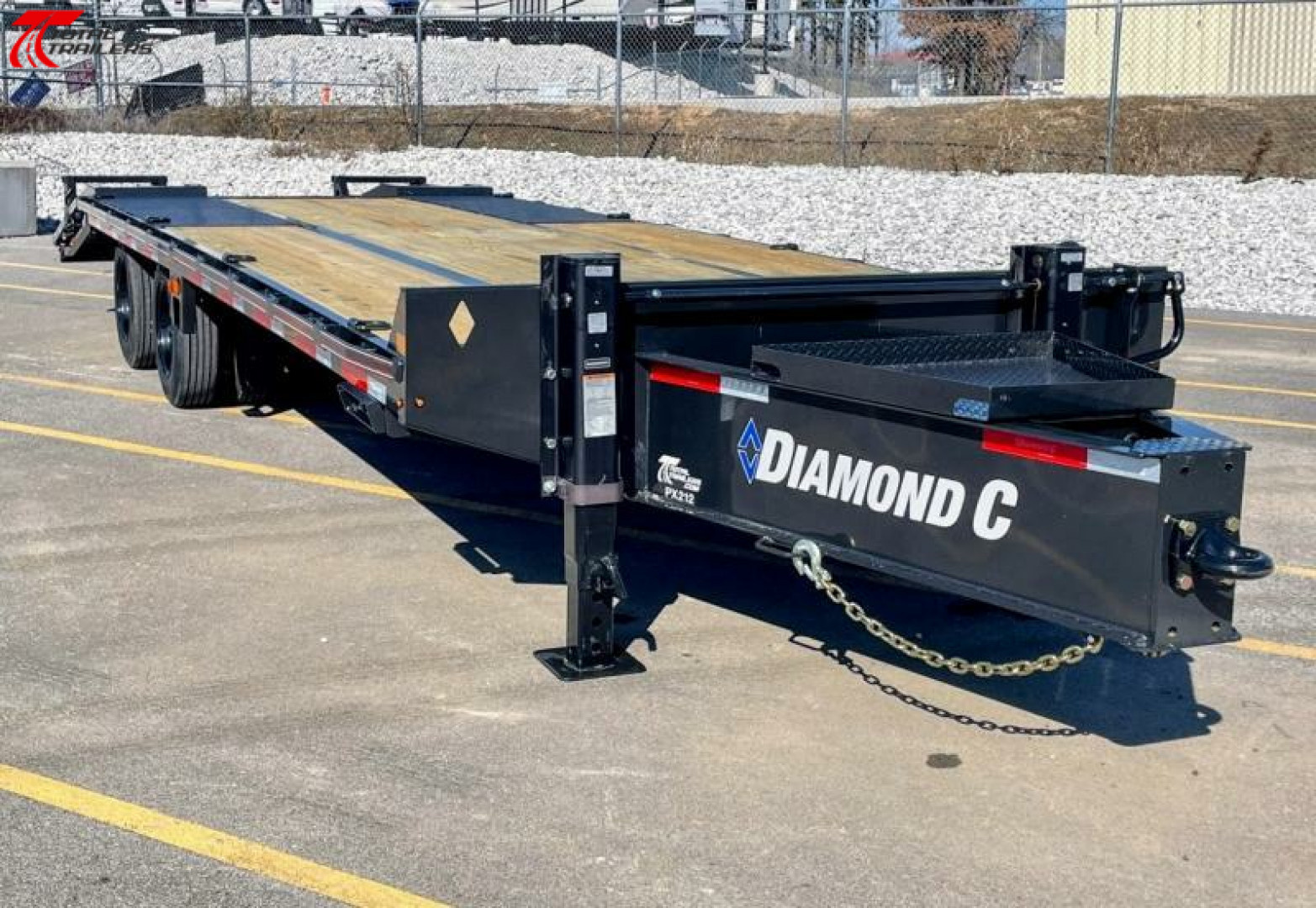 9×25 Equipment Flatbed Trailer