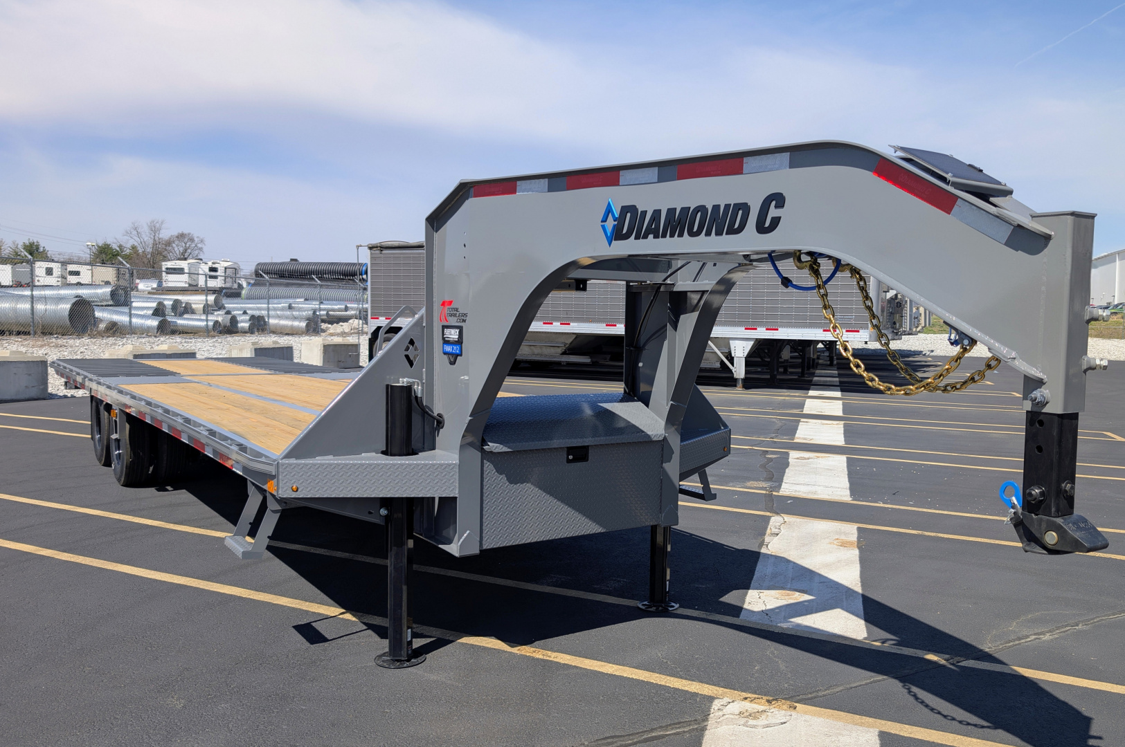 9×32 Equipment Flatbed Trailer