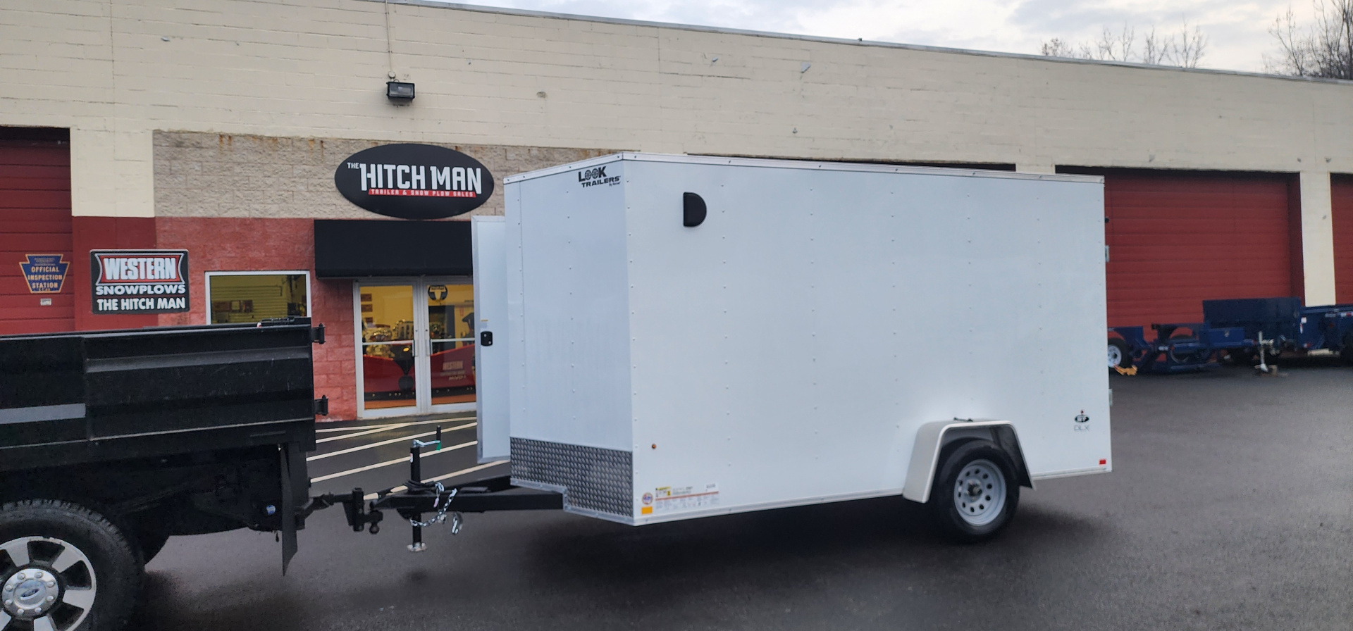 New 7 x 12 Look ST DLX Cargo **With Brakes** 3.5k